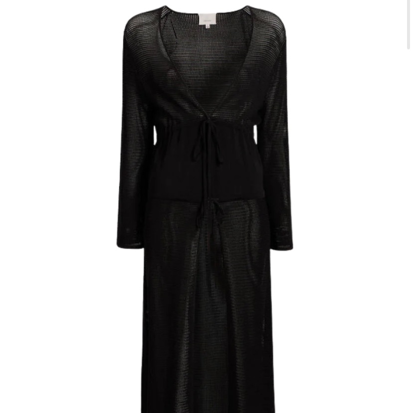 Nwt Cinq A Sept Black Darcy Knit Cover-Up
